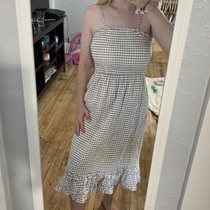 Sim & Sam gingham dress 
Size small